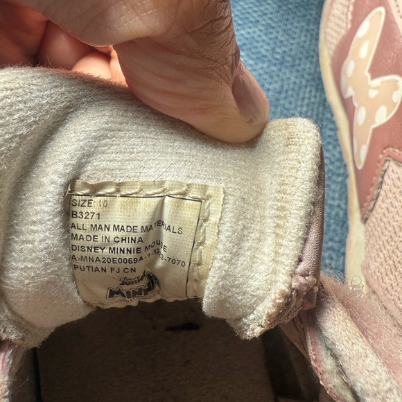 Disney Pink Minnie Mouse Athletic Sneakers - Picture 8 of 8
